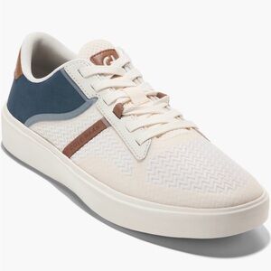 Cole Haan Men's Beige and Navy Sneakers
